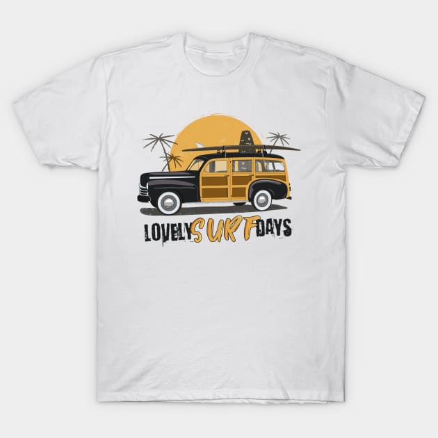 Lovely Surf Days T-Shirt by p308nx